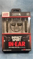 Impact Sport In-Ear Hear Through Protection