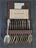 1847 Rogers Bros. 12 Teaspoon- Chicago Worlds Fair