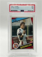 John Elway Rookie Graded Football Card