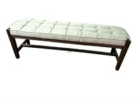 MODERN CONTEMPORARY UPHOLSTERED BENCH