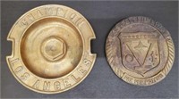 "Champion Los Angeles" Brass Change Bowl & USS