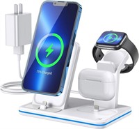 iFull iPhone Charger Stand,QI Fast 3 in 1