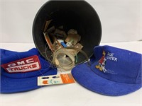 Fishing accessories and hats