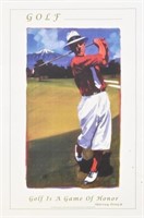 Collection of (3) 1996 Harvey Penick Golf Posters