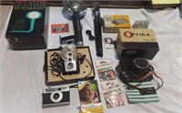 Vintage cameras, photography accessories and more