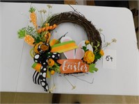 New One Of A Kind Grapevine Wreath, By Gailes