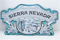 Metal "Sierra Nevada" Brewing Company Logo Sign