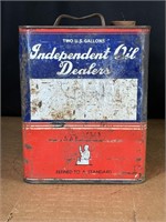 Independent Oil Dealers 2 Gal Can