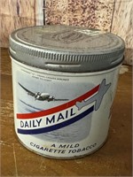 Antique Daily MailCigarette Tobacco Tin