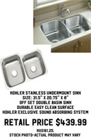 Kohler Stainless Undermount Sink