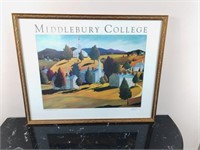 Framed Print of Middlebury College