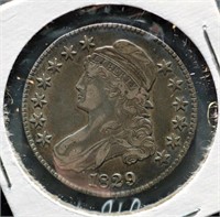 1829 Capped Bust 50 Cent
