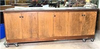 Wood Commercial Display Cabinet