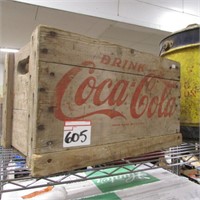 WOODEN COCA COLA CRATE