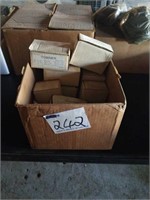 Box of mixed Towner Windmill and pump cups :