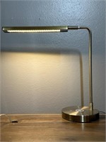 Bronze Colored Metal Adjustable Table Lamp