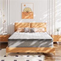 Mubulily Queen Mattress  10 Inch Gel Memory Foam