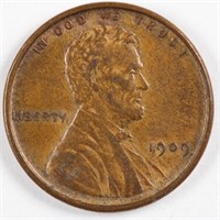 1909 VDB Lincoln Cent -AU