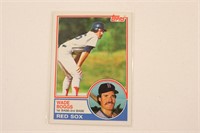 1983 Topps Wade Boggs no. 498