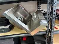 Used stainless steel sink see photos for details