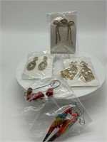 Selection of Assorted Earrings & More