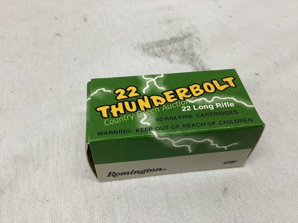 Remington 22Thunderbolt Cartridges