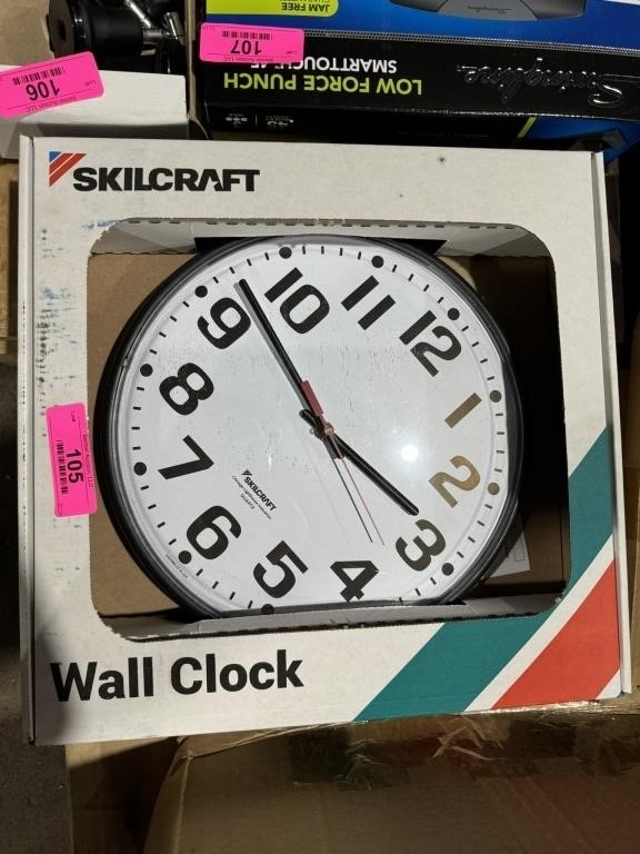 skilcraft wall clock