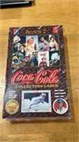 Sealed series 2 Coca Cola collector cards