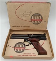 (P) Crosman 600 semi automatic pellet pistol in