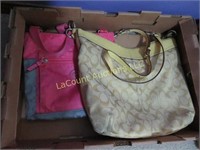 2 coach purses in good used