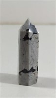 Hand Carved Polished Obelisk Quartz Tower