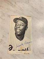 Vintage Hank Aaron Autograph
