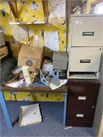 2 Filing Cabinets and Miscellaneous