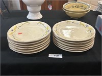 Lot Of Cemamicme Tirduzzi Italian Plates