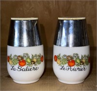 Vintage Salt & Pepper Shakers Spice of Life