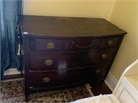 ANTIQUE DRESSER WITH 3 DRAWERS, 45X21X35, MATCHES