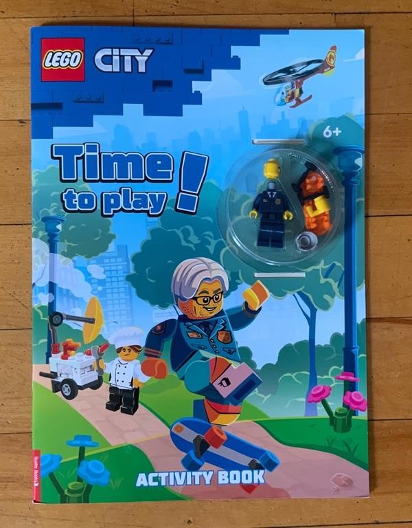 LEGO CITY Time To Play Activity Book (a)