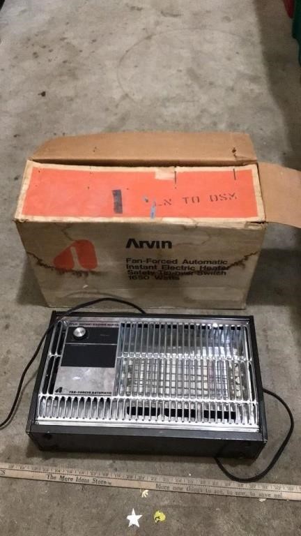 Arvin fan forced automatic instant electric