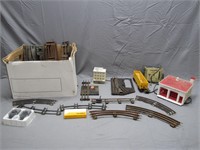 Assorted Electric Train Pieces, Accessories &