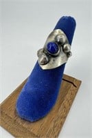 Sterling Silver Lapis Ring MIW Germany