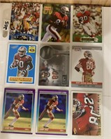 9-Jerry Rice  football cards
