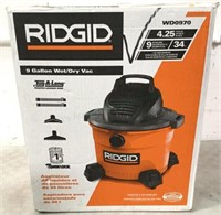 Rigid 9 Gallon Wet/ Dry Vac