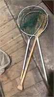 Fishing net 2 n wooden oar