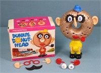 1970's Hasbro "Dunkie Donut Head" Toy