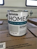 Rustoleum Interior Flat Gray Paint x 2 Gals