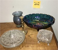Carnival & Assorted Glass Lot