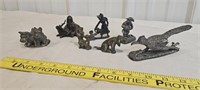 Lead/bronze Figures