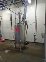 Top Stainless Steel Mixing Tank - 30"Dia x 40"