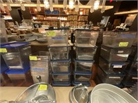 12QT. CAMBRO CONTAINERS WITH LIDS