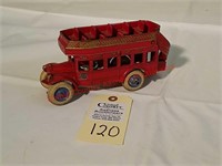 Vintage Arcade Double Decker Bus